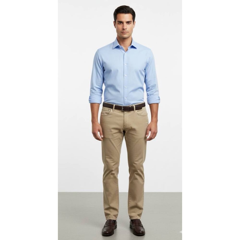 Citizens of Humanity Men’s Gage Classic Slim Jeans Khaki Beige‎ 38x32